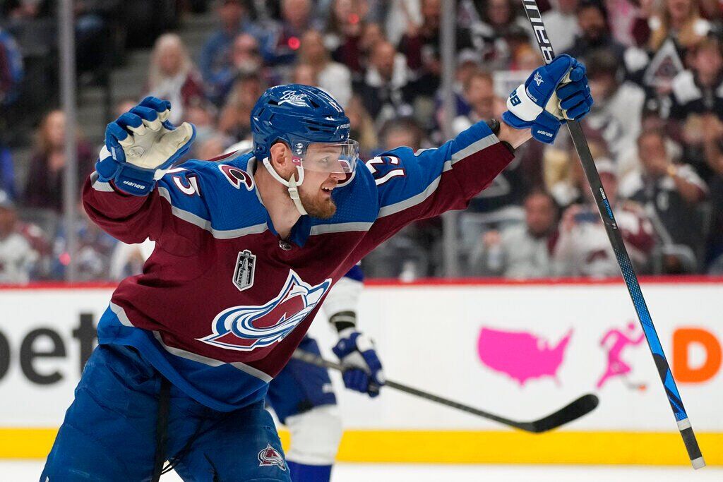 APTOPIX Stanley Cup Lightning Avalanche Hockey